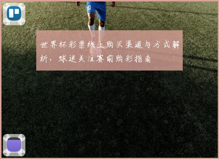 世界杯彩票线上购买渠道与方式解析,球迷关注赛前购彩指南